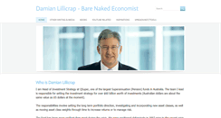 Desktop Screenshot of barenakedeconomist.com